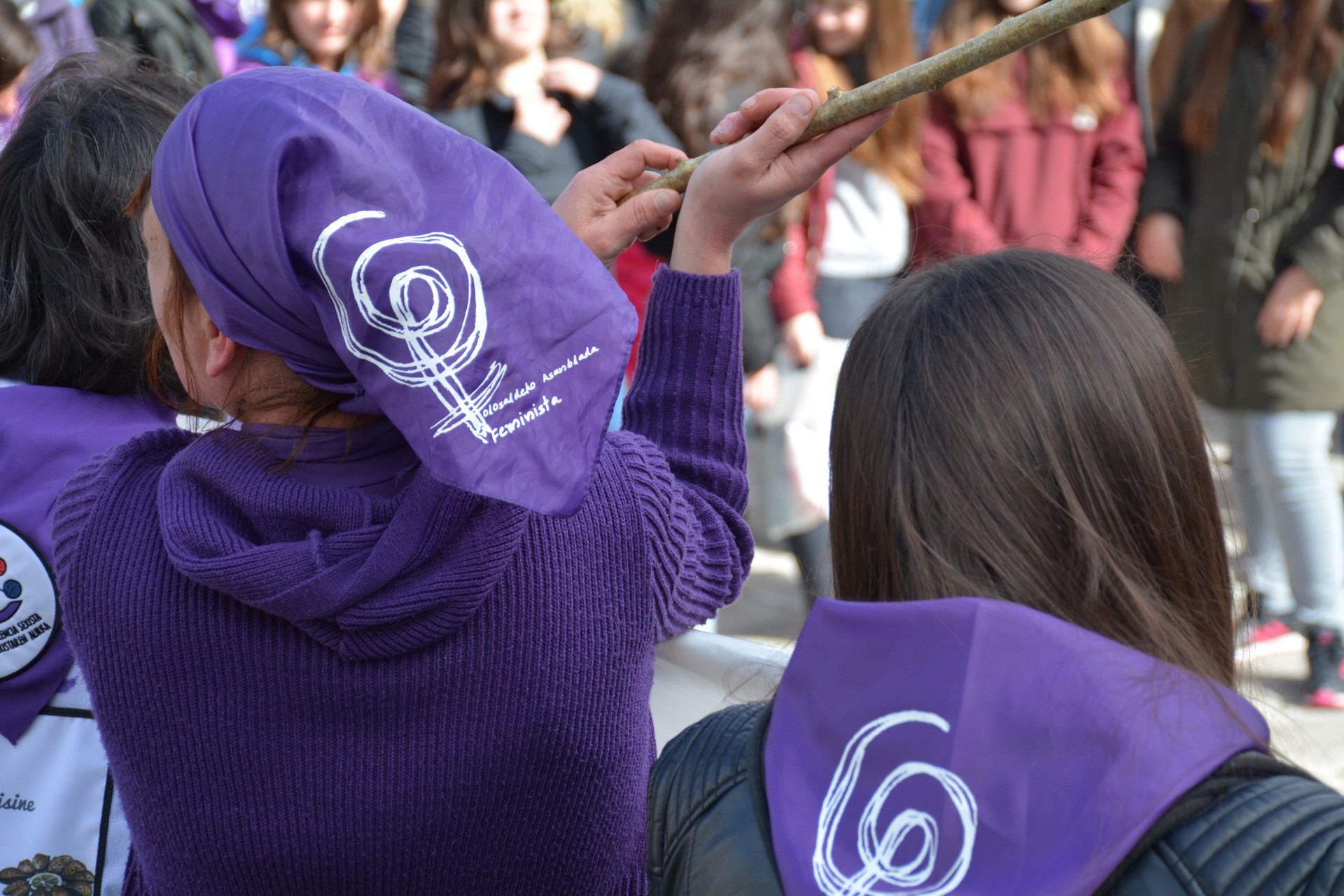 Aiztondo bailarako manifestazioa, martxoaren 8arekin bat eginez
