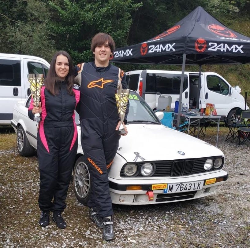 Jokin Urkizuk eta Debora Frutosek Nafarroako Rallysprint txapelketan garaikurra eskuratu dute