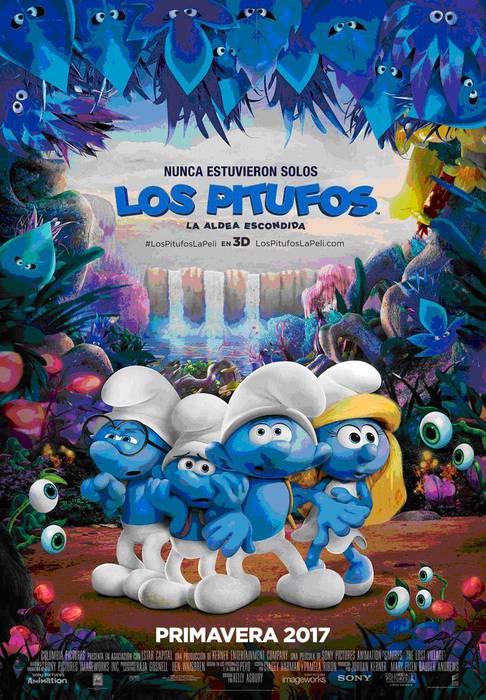 "Los Pitufos" filma Saroben