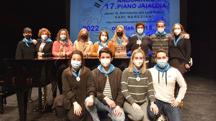 Piano-jole gazteen erakusleiho bikaina bilakatu da 17. Piano Jaialdia, beste behin