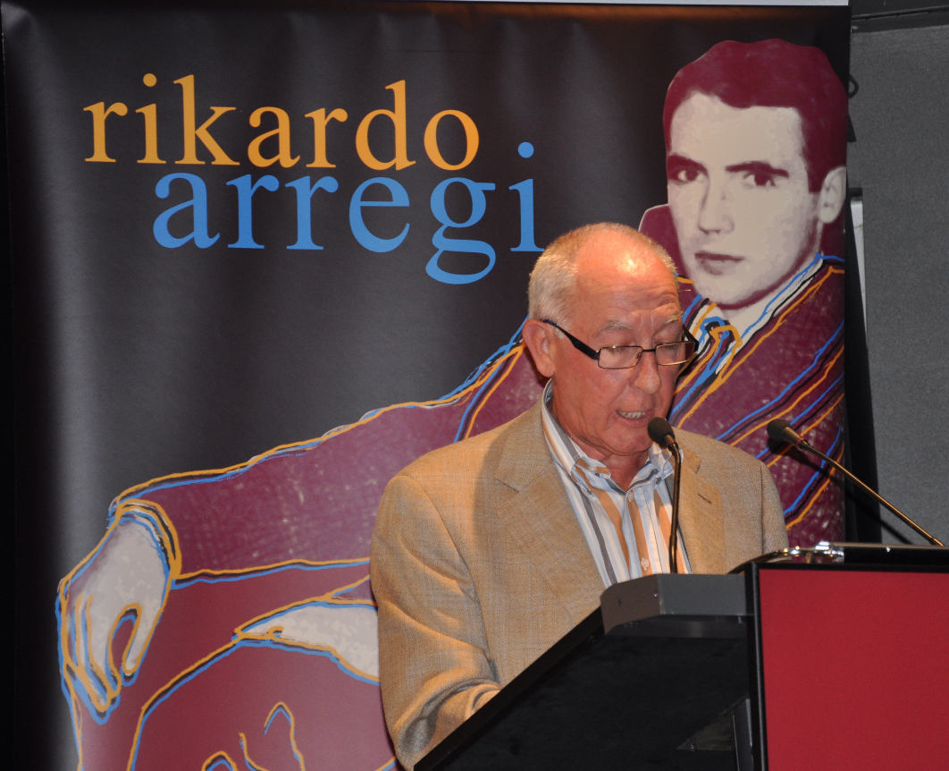 Rikardo Arregiren sendiaren esker ona Joseba Arregiren ahotan