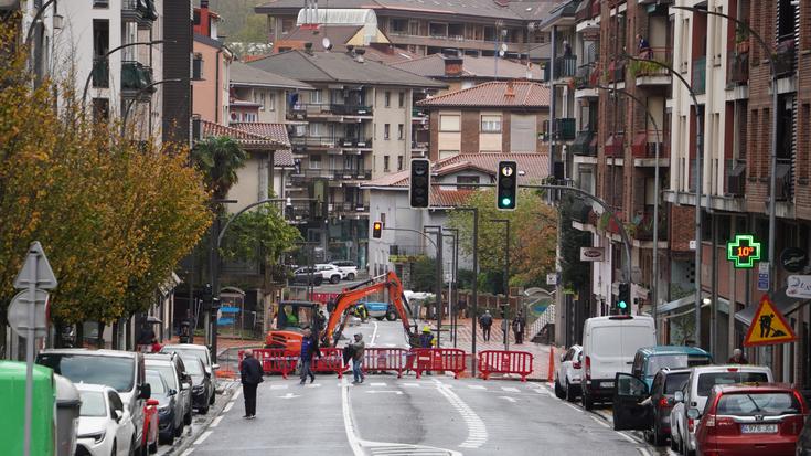 Idiazabal kalea itxita egongo da hainbat egunez, bulebarizazio lanengatik