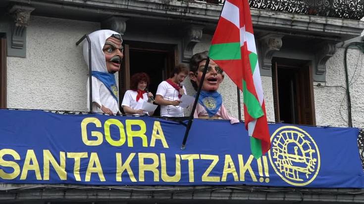 Lebiton konpartsak herriko gizarte eragileak goraipatu ditu pregoian