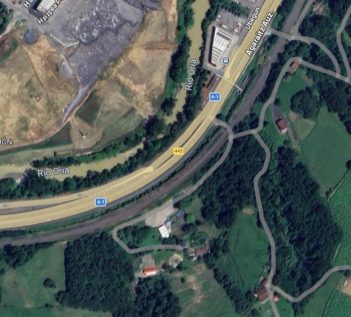 Trafiko motela N1-ean, Villabona parean, Donostiarako norantzan