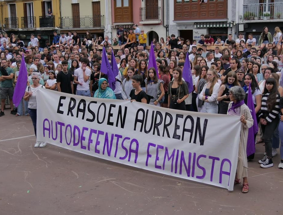 "Gipuzkoako Foru Aldundiak dei egiten die herritar guztiei indarkeria matxistaren aurka erne jarraitzeko eta erasoen aurrean bere gaitzespena adierazteko"