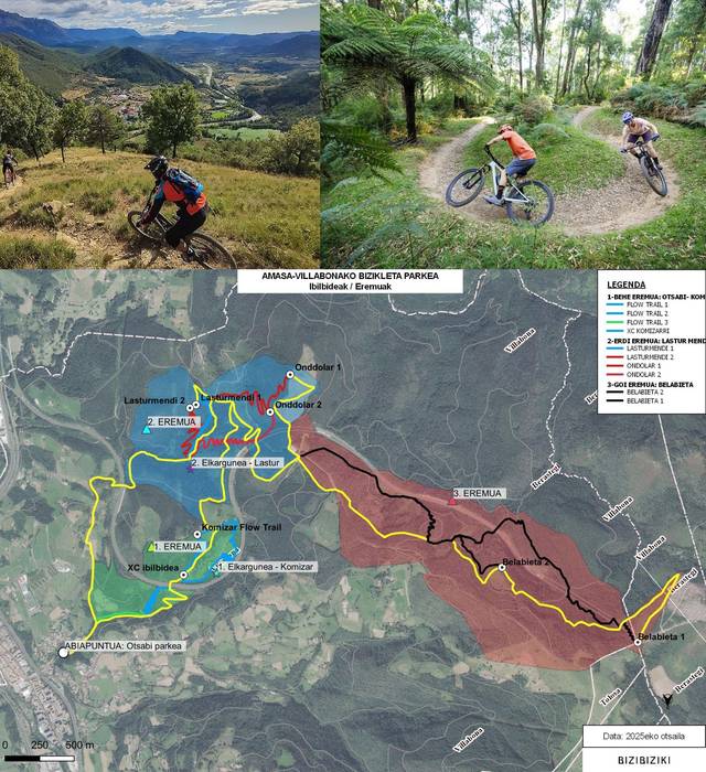 “BALIZKO ERROTAK, IRINARIK EZ” EDO BTT BIZIKLETA PISTA