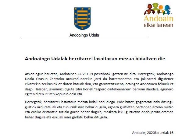 Zerbait gertatzen ari da
