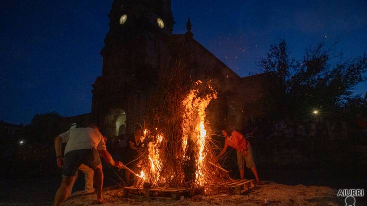 San Juan suaren ospakizuna, Goikoplazan