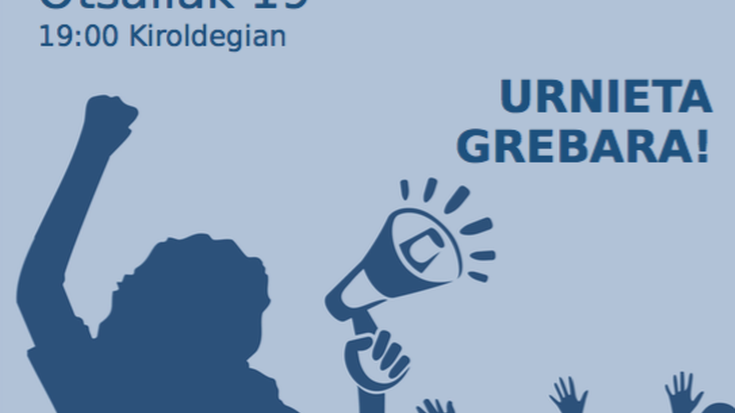 Greba prestatzeko bilera Urnietan