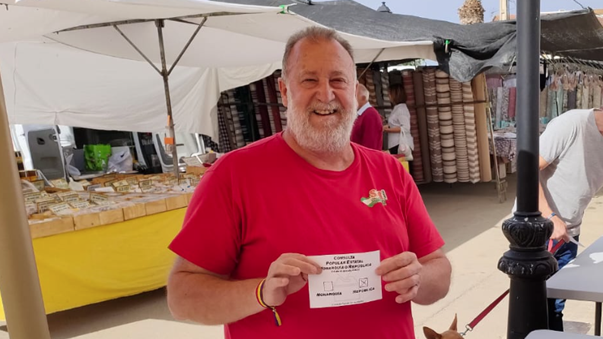 Sindicato Andaluz de Trabajadoreseko kideen hitzaldia Urnietan