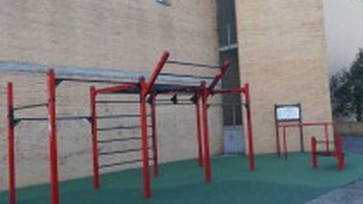 Kalistenia parke berria, Olaederra kiroldegiaren atzealdean