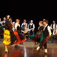 Extremadura, Andaluzia eta Euskal Herriko dantza eta abestiekin ikuskizuna, Basteron