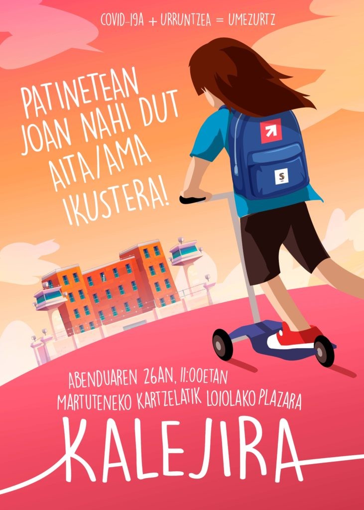 Martuteneko espetxetik Loiolora egingo den kalejirara batzeko deia egin du Sarek