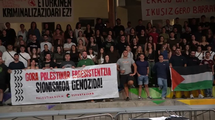 Palestinaren aldeko afari solidarioa