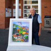 “Aitaren sustraiak” erakusketa, Andre Olasaguirre pintorearen eskutik