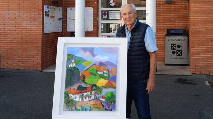 “Aitaren sustraiak” erakusketa, Andre Olasaguirre pintorearen eskutik