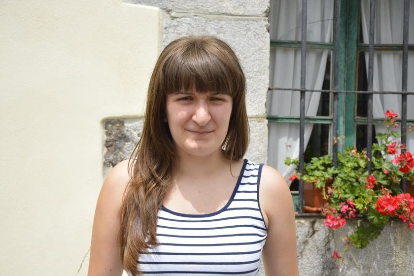Ainhoa Arruti Adunako festa batzordeko kidea