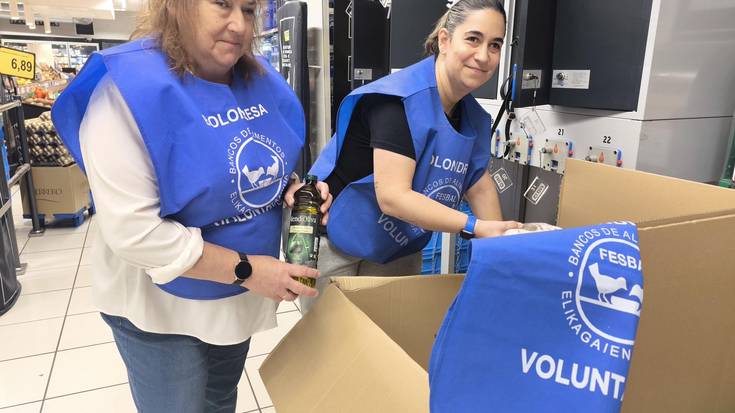 Bolondresen eta herritarren harrera beroa jaso du elikagaien bilketa kanpainak