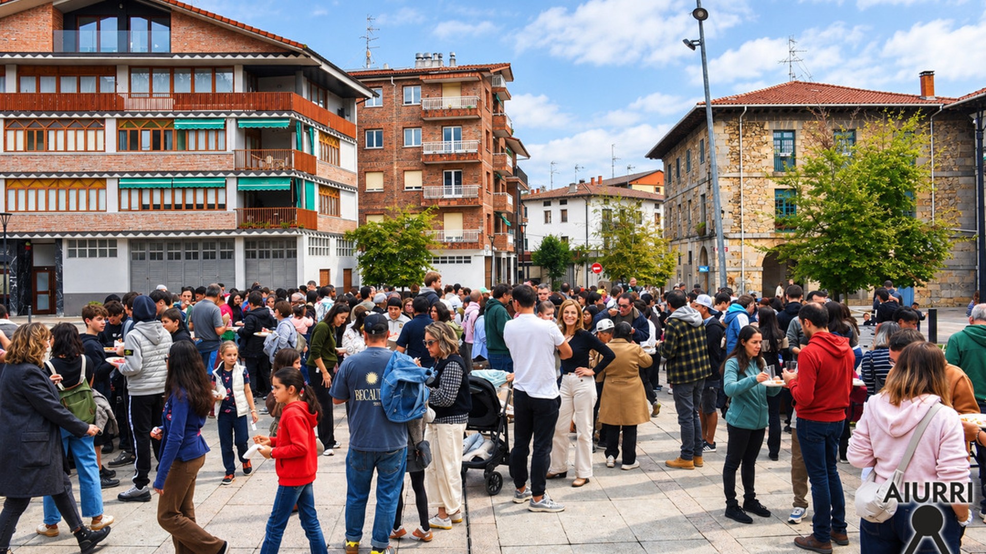 Kulturarteko Festak harrera beroa egin die Asteasura iritsi berri diren herritarrei