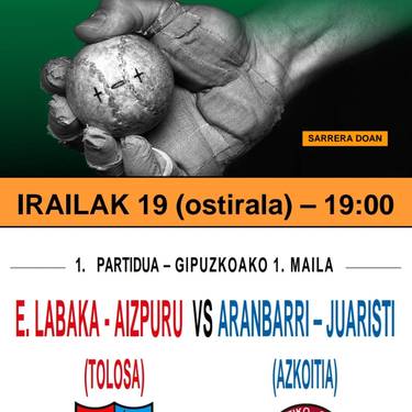 Gipuzkoako pelota txapelketako partida, Asteasun