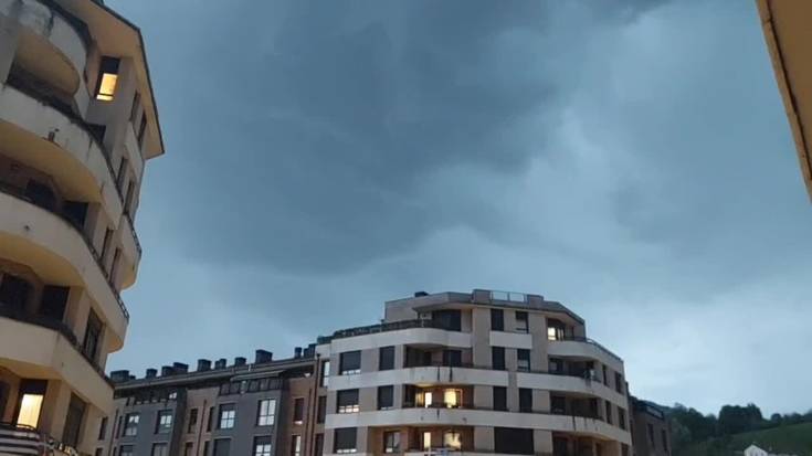 Bart gaueko ekaitzaldia