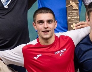 Julen Alberdi pilotari zizurkildarra, Munduko Txapelketara