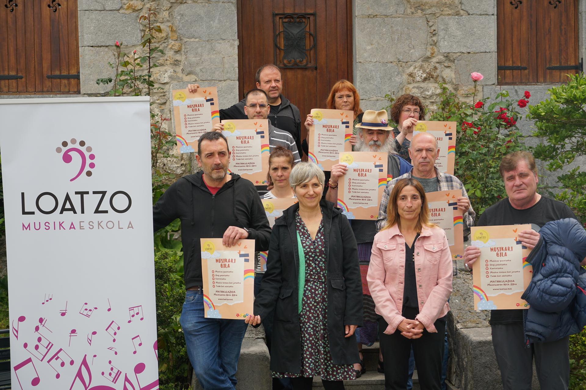 Abiatzear da Loatzo musika eskolako ikasturtea