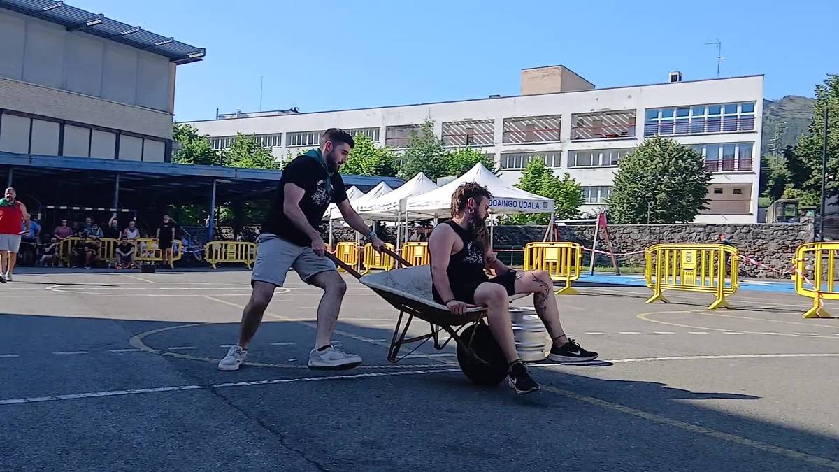 Kaletxiki-Sorabilla desafioa herri kiroletan, Kaletxikiko jaietan