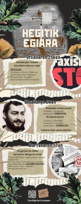 Herri memoria; Hegiatik Egiara 2026