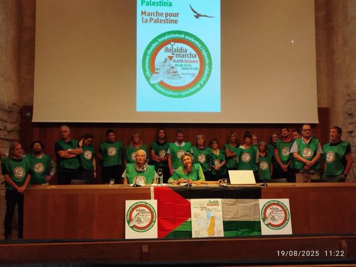 Palestinaren aldeko ibilaldiaren adierazpena