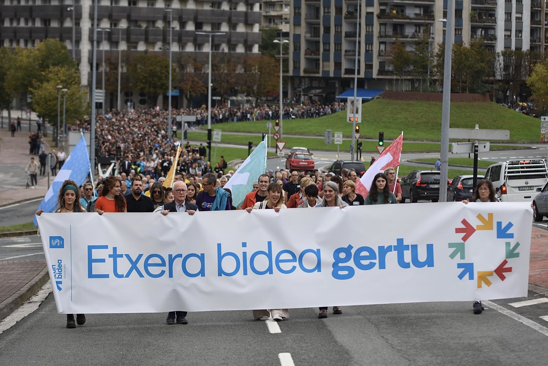 "Eskubideak defendatzen ari gara, giza eskubideak"