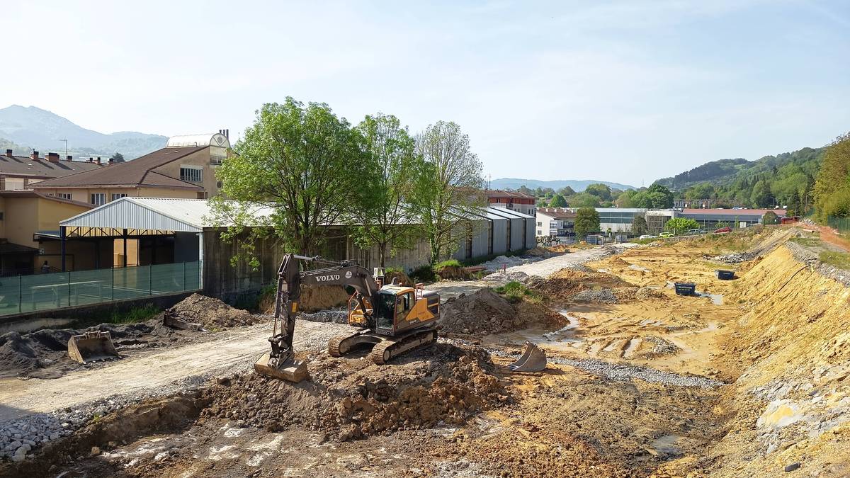 Abian dira Egapeko DBHko eraikin berria eraikitzeko lanak