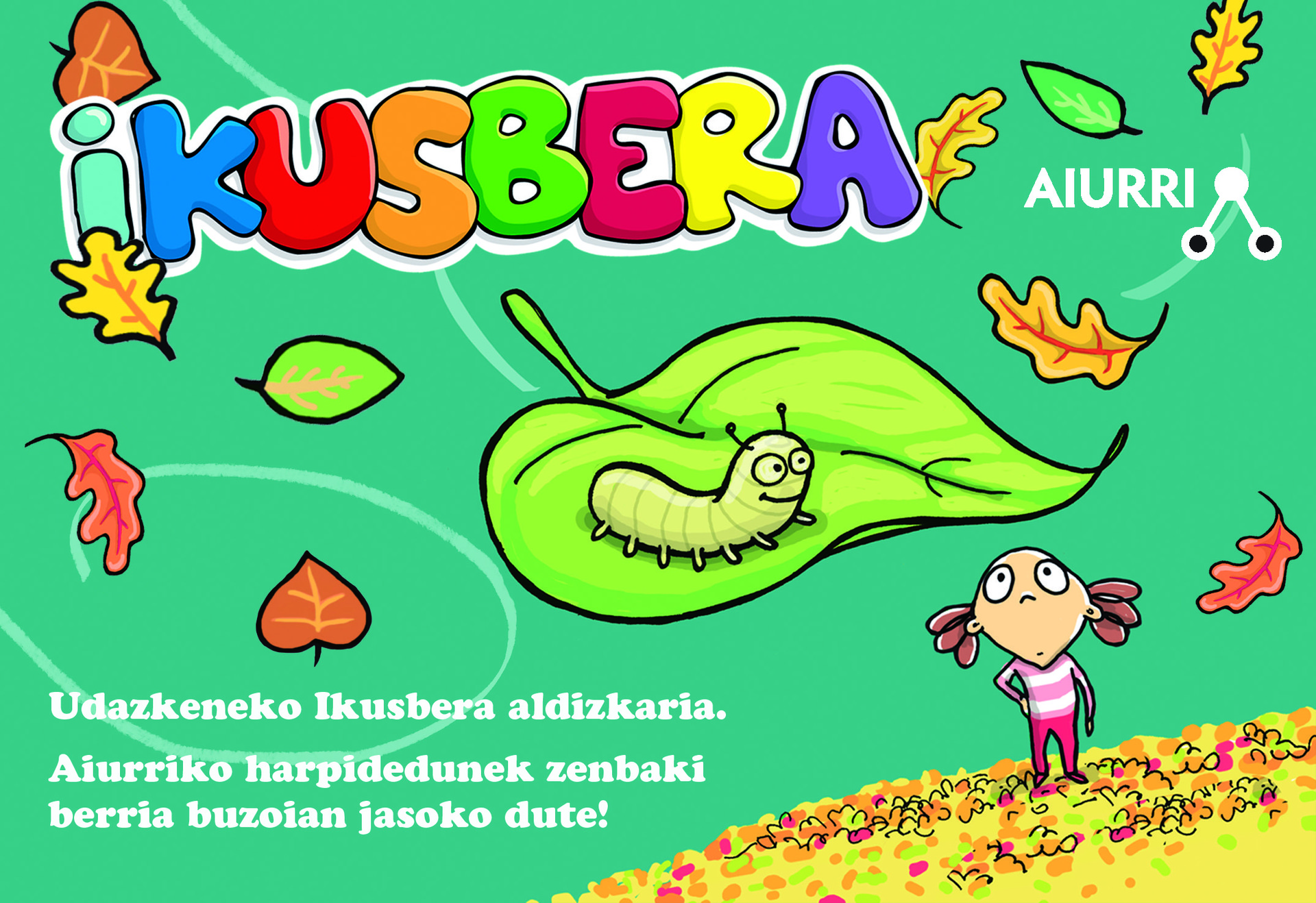 Ikusbera haur aldizkaria etxean jasoko dute Aiurriko harpidedunek, datozen egunetan