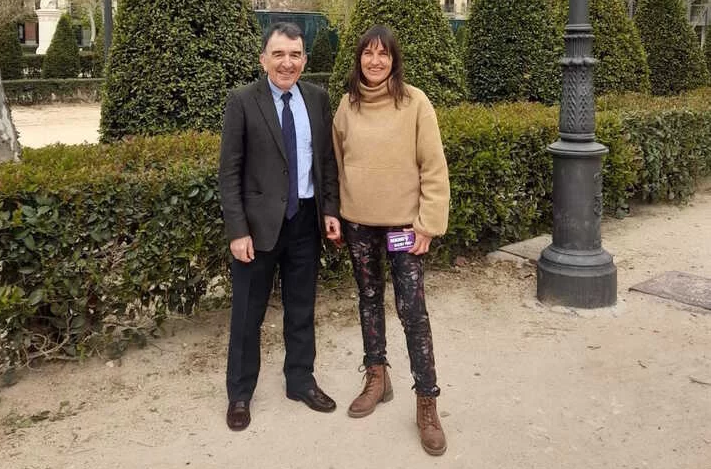 Auzitegi Nazionalean aurkeztu eta gero, Nekane Txapartegi Euskal Herrira bidean da