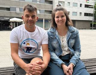"Mundua gelditu zitzaigun diagnosia jaso genuenean"