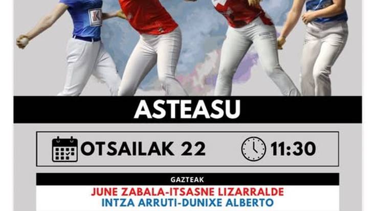 Laboral kutxa, Eskuz Binakako Pilota Txapelketa Nagusia 2026