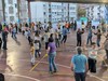 Plaza dantzen saioa Ondarreta Herri Eskolan