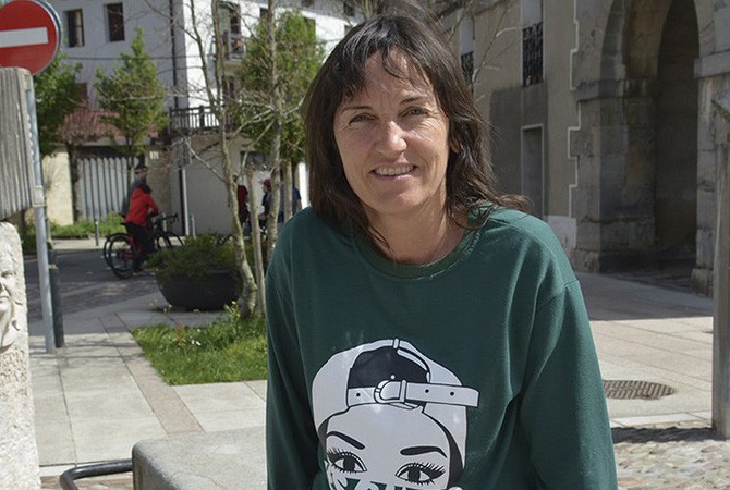 Nekane Txapartegiri Argentinan sarrera ukatu diote