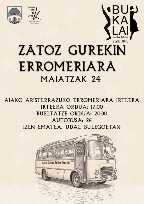 Maiatza saltsan: Irteera