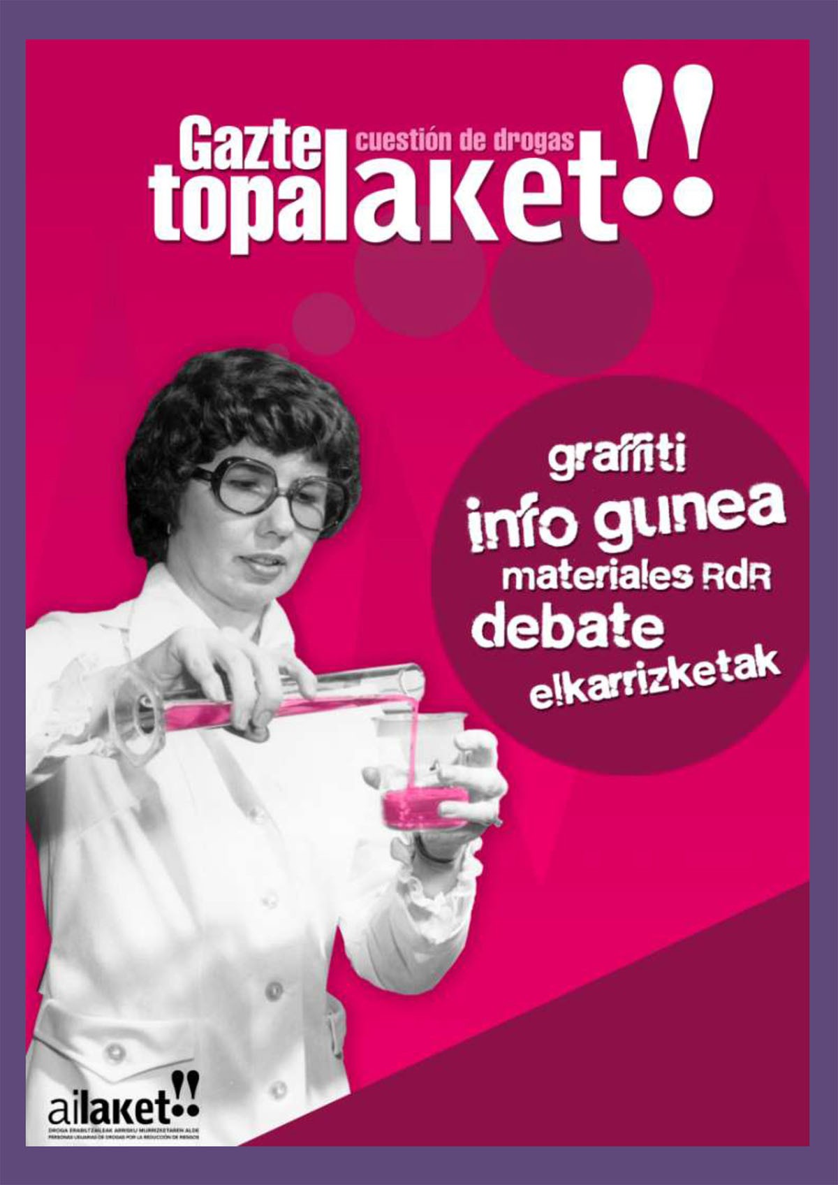 Nola eragiten digute droga legalek? Prebentzio kanpaina herriko gaztetxoentzat