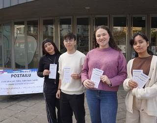 “Zure ekarpen txikia, haien ilusio handia”, Poztailu proiektua ikasle gazteen eskutik