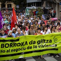 Pobretzearen eta errentismoaren kontra Euskal Herrian etxebizitza eta soldata duinak denontzat
