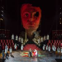 "Aida" opera pantailan