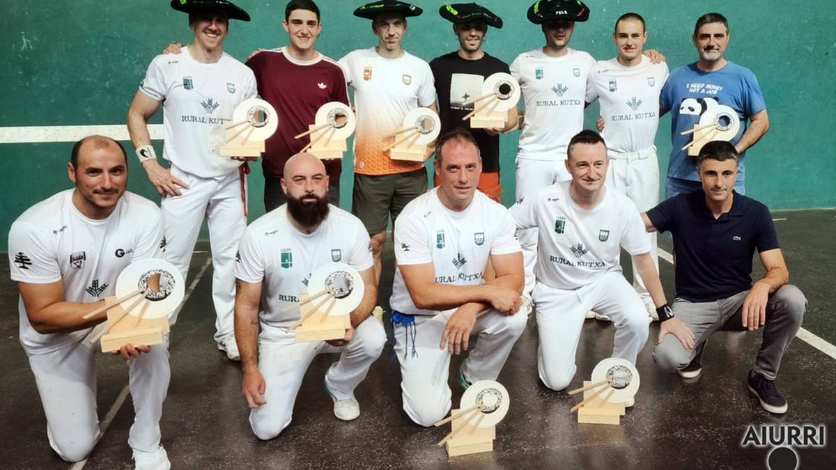 Andoainek Herriarteko Pala Txapelketa irabazi du, Errenteria mendean hartuta
