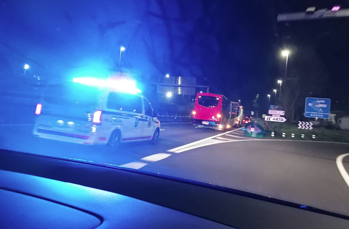 Trafiko arazo handia Beterri-Buruntzan, arratsaldean hasita