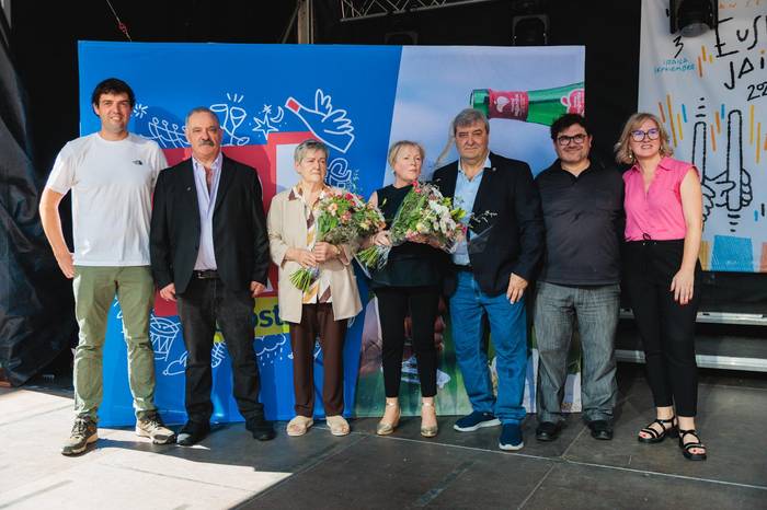 Elutxetako eta Gaztañagako sagardogileei omenaldia