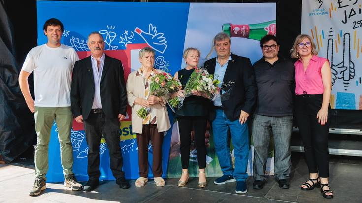 Elutxetako eta Gaztañagako sagardogileei omenaldia