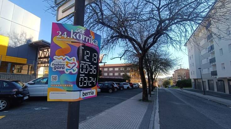 Korrika iritsi bitarteko hitzorduak, Andoainen