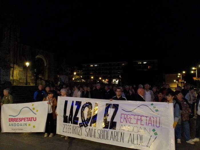 Mozioa Andoaingo Udalbatzari