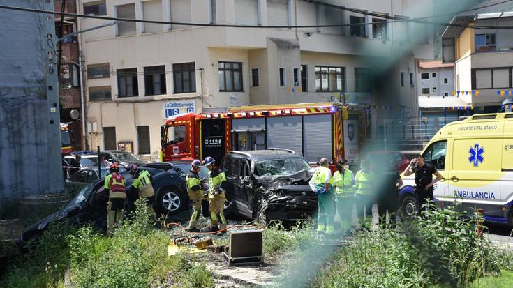 Istripu ikusgarria Kaletxikin, Urnietatik abiada bizian zetorren gidari batek eraginda